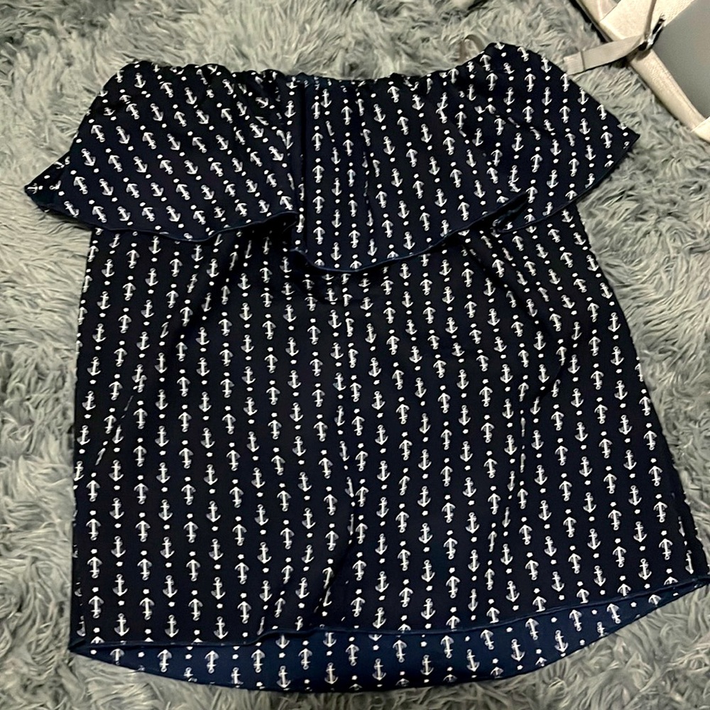 Strapless Anchor top